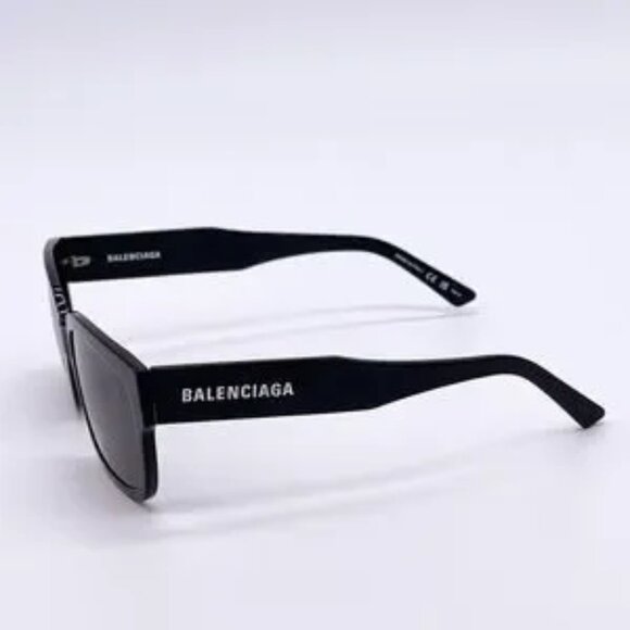 NEW BALENCIAGA SUNGLASSES BB0049S BLACK display picture 2